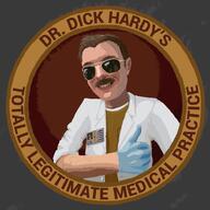 advertisement artist:anonymous character:dick_hardy glasses human id_card male medical_doctor mustache sunglasses // 932x932 // 322.0KB