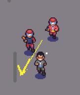 animated artist:supernorn pixel_art running security security_officer shooting stun_baton weapon // 192x228 // 48.2KB