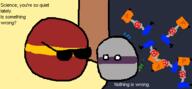 artist:anonymous bomb edit glasses meme polandball scientist security security_officer speech sunglasses tagme ttv // 459x212 // 6.7KB