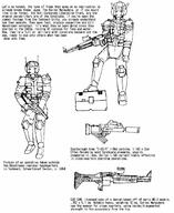 antagonist artist:1glitchycent gun hardsuit looking_at_viewer monochrome nuclear_operative syndicate text toolbox weapon // 730x891 // 89.4KB