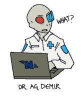 annoyed_look artist:basil character:ag_demir chief_medical_officer computer grey laptop med_hud nonhuman speech tagme // 293x338 // 5.9KB