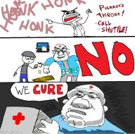 artist:anonymous captain chief_medical_officer comic honk medical_doctor medkit spare speech we_build yelling // 820x812 // 304.3KB