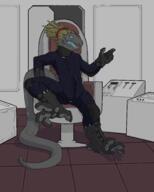 anthro artist:anonymous bulge genitals looking_at_viewer male nonhuman penis solo stealth_suit vox // 1600x2000 // 189.8KB