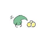 animated artist:drawsstuff borer eggs sleeping // 320x240 // 4.1KB